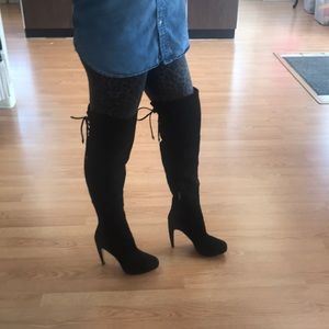 Sam Eledleman over the knee boots